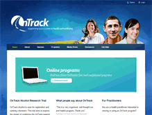 Tablet Screenshot of ontrack.org.au
